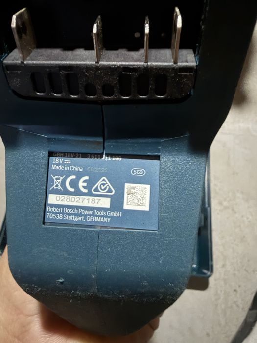 Bosch GBH 18V-21 безчетков перфоратор