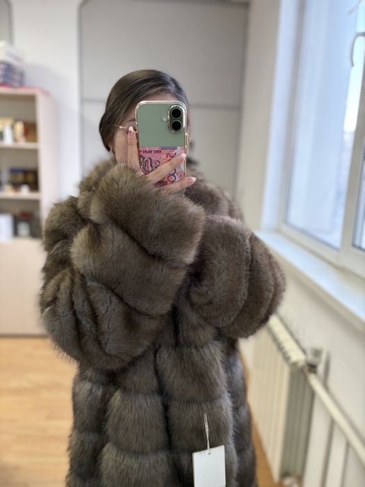 Эко-шуба, размер 46 М