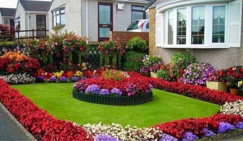 Gazon.Gullar.Archa.Landshaftdizayn.Daraxt