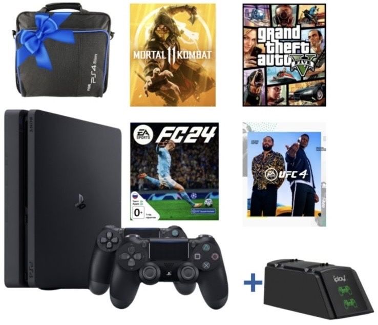 Продам ps4 slim 500gb