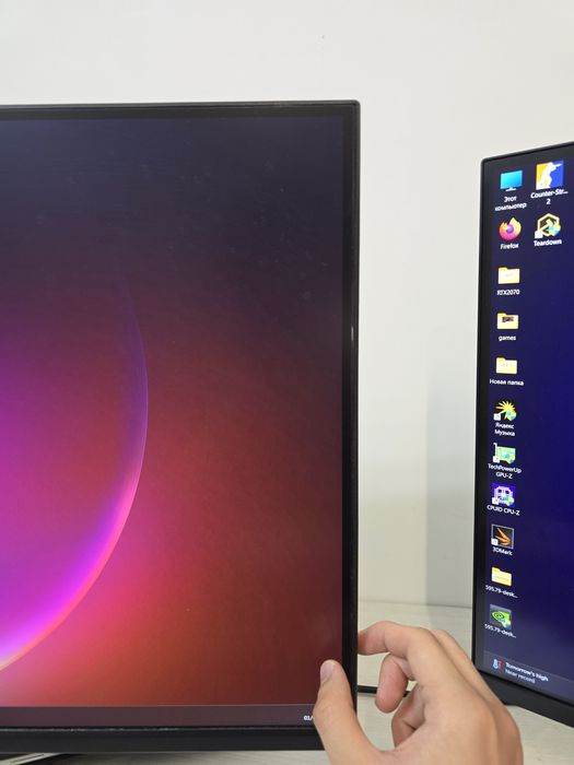 Монитор 4К 27" дюймов IPS, матовый