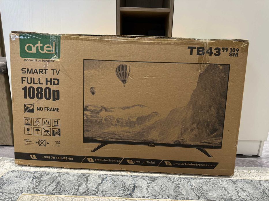 Продам телевизор Artel Smart TV 43