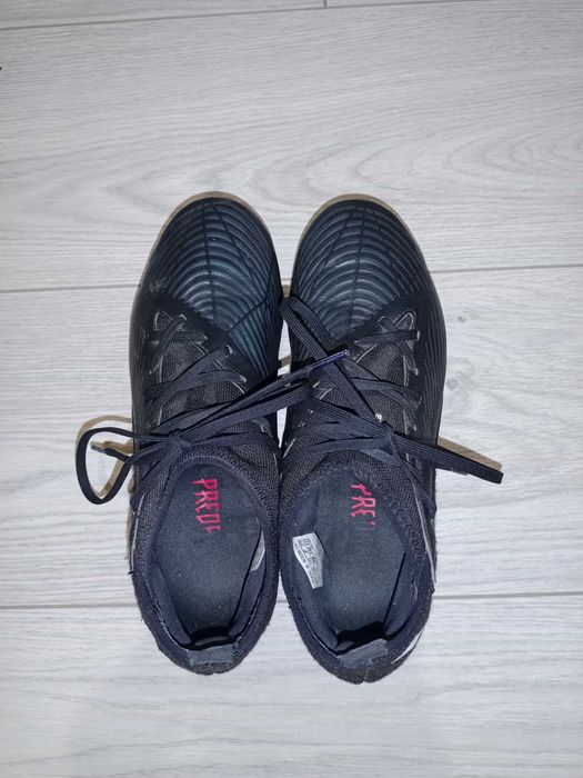 Adidas predator черные бутсы