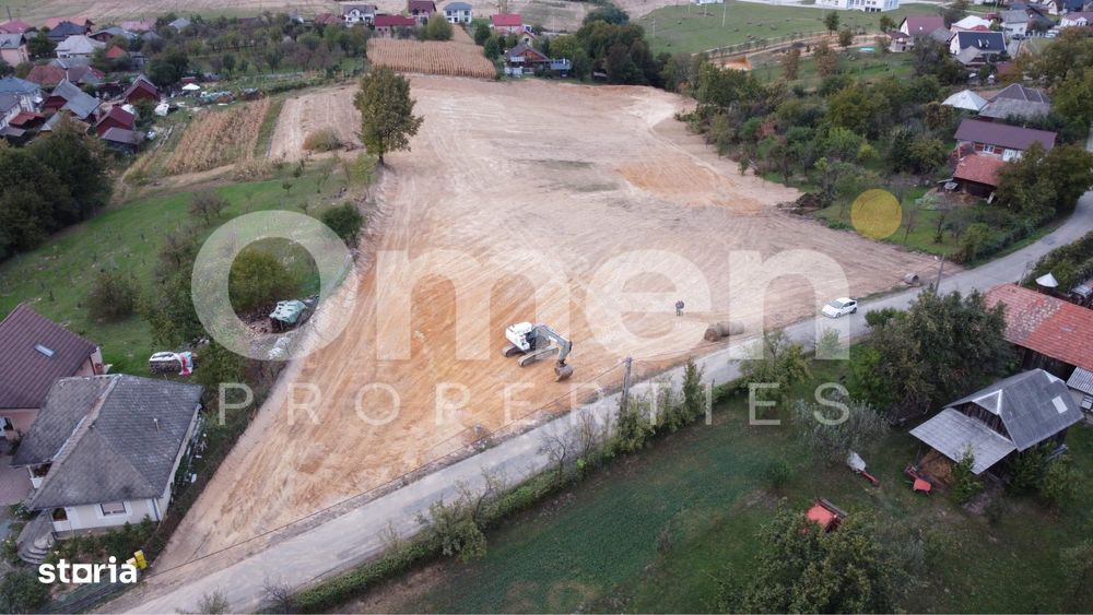 Teren de vânzare în Groși cu priveliste , situat in centru