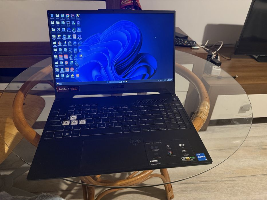 Asus Tuf F15 FX507ZC4, RTX 3050, 16GB RAM, Intel i5-12500H, 512 GB SSD