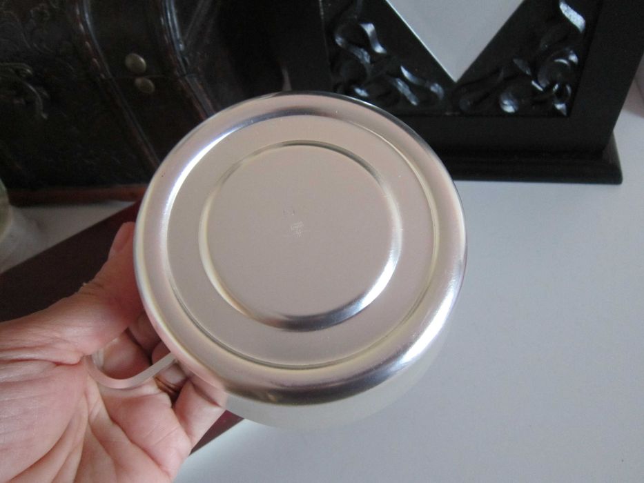 cadou rar suport festiv argintat pt sticle,WMf  Germania 1980 nou