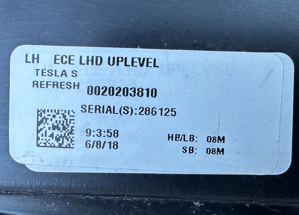 Фарове far Led фар за Тесла Tesla S фейс