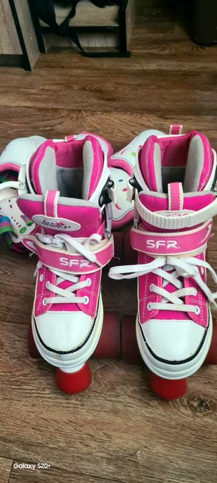 Ролики квады для девочек (кеды)