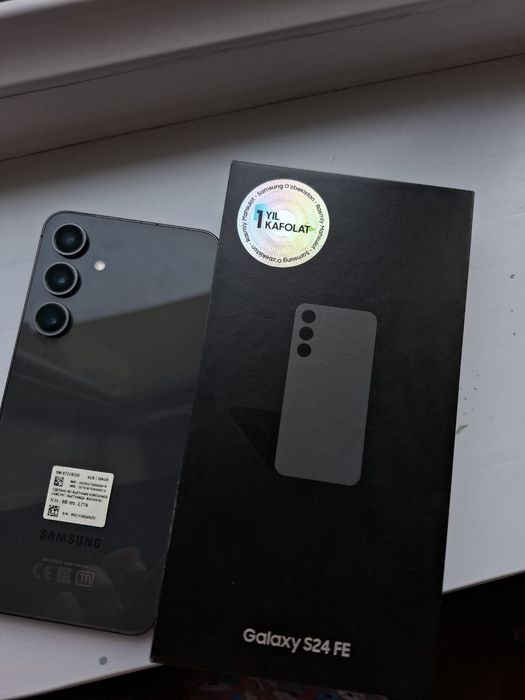 Samsung S 24 FE 8/256 gb xotira 5 G