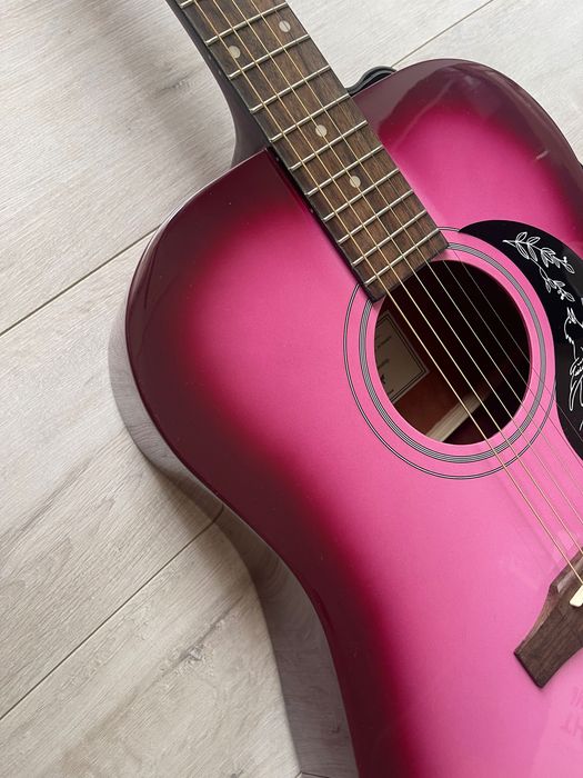 Акустична китара - Epiphone Starling Hot Pink Pearl
