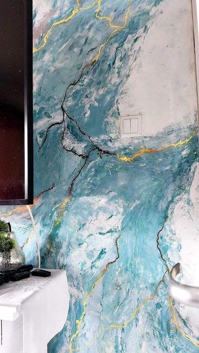 Zugraveli finisaje interioare Stucco Venetian piatra sparta pensulata sericii la standarde ridicate