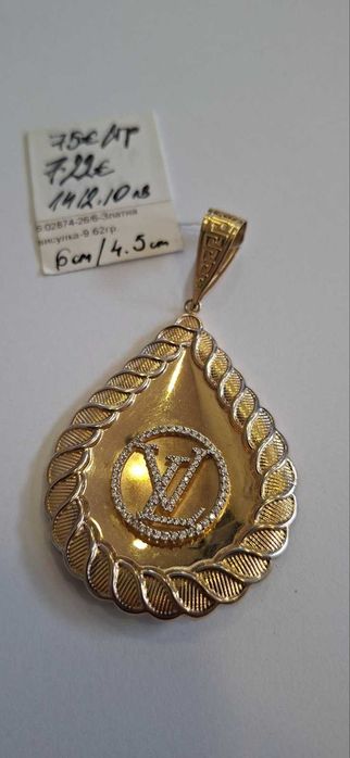 Златна висулка 9.62гр 02874-26/6  75евро за гр