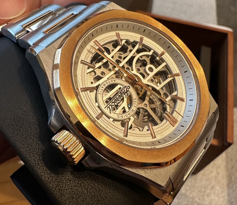 Ingersoll The Orville Auto часовник автоматичен с двуцветна верижка