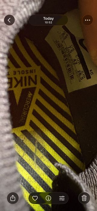 Бутонки nike mercurial vapor ACC