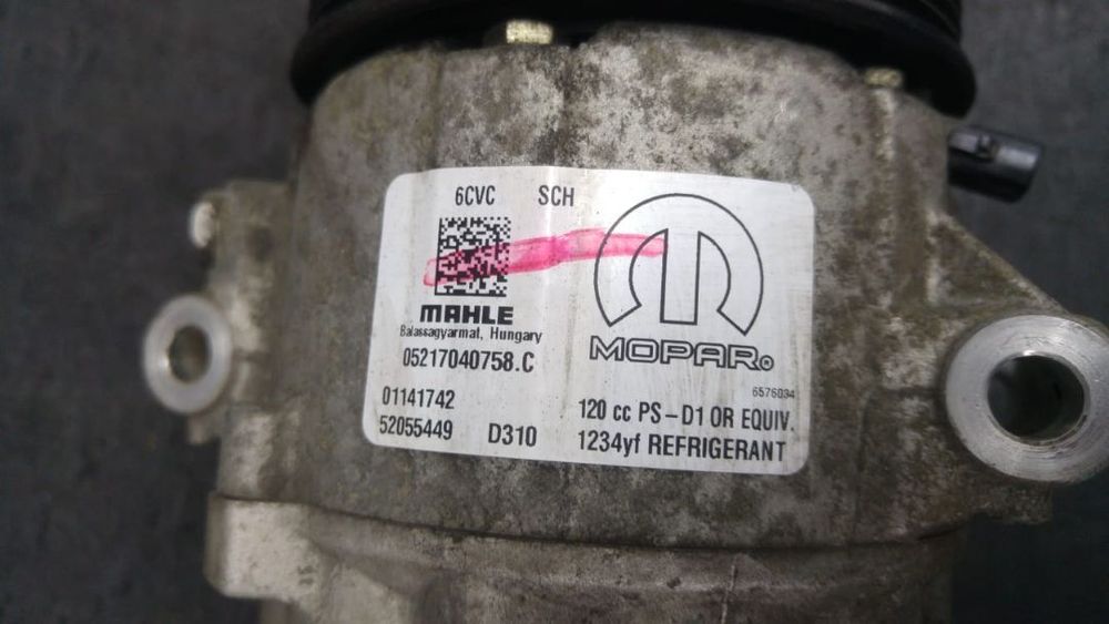 compresor clima ac 1.3 d multijet 55266963 fiat  500x 52055449