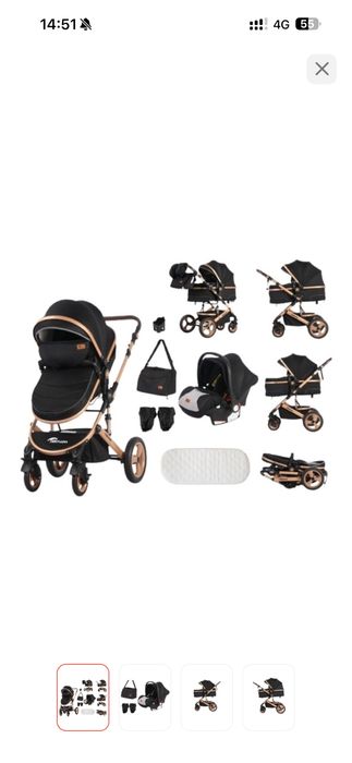 Коляска трансформер 3в1