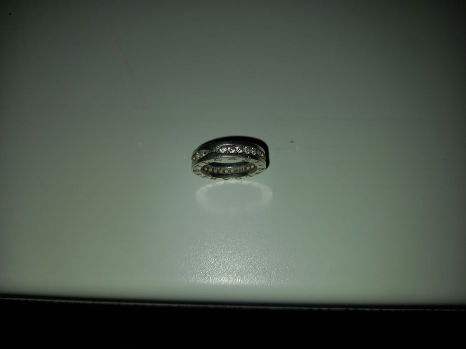 Продам кольцо серебряное с феонитами BVLGARI