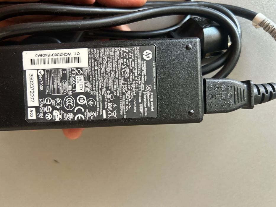 Адаптер зарядно HP