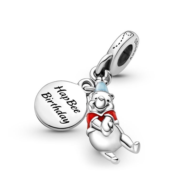 Pandora Disney Winnie the Pooh Birthday Dangle Charm