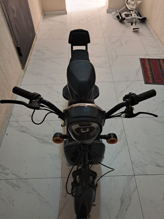 Электро мопед рабочий