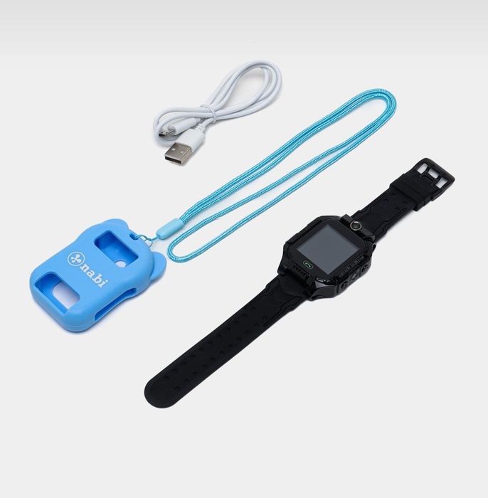 Bolalar uchun aqlli soat Nabi Z7A, sim-kartali, GPS va kamerali,