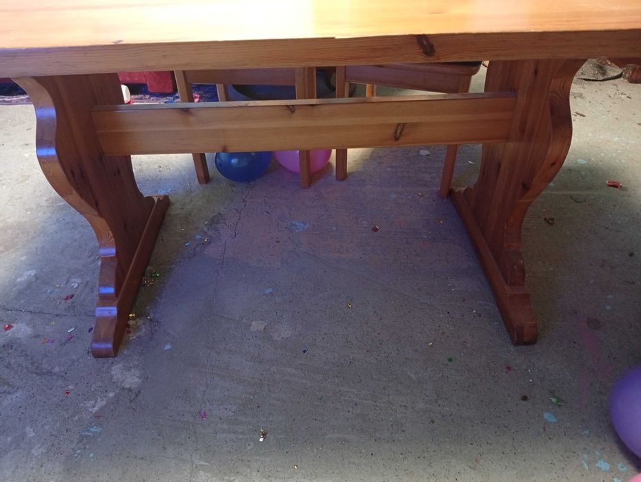 Set living și masa lemn