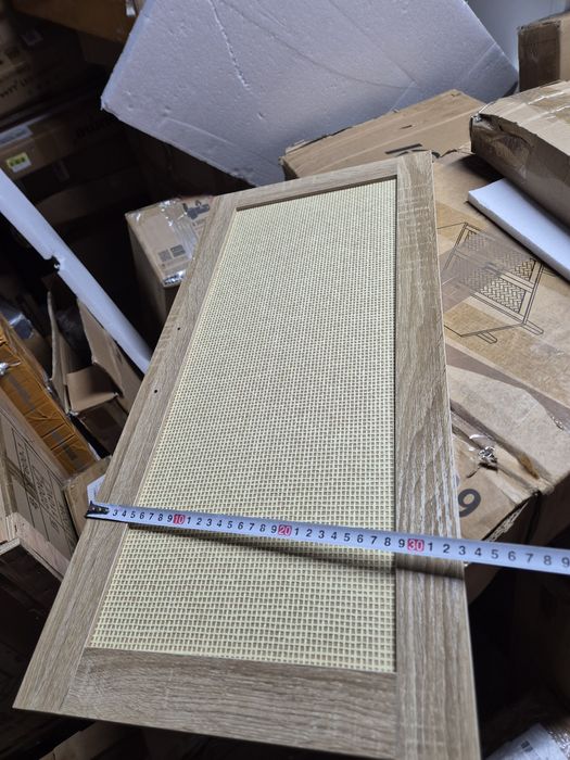 Акцентен шкаф с 2 ратанови врати, кухня, трапезария