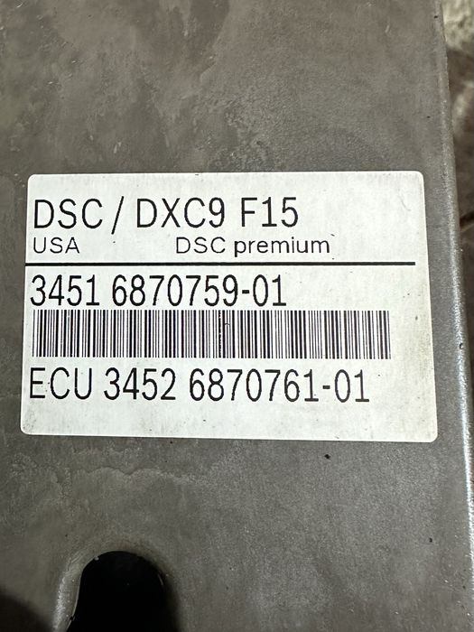 Pompa ABS / DSC BMW X5 F15 : 6864790 / 6864791 / 6870759