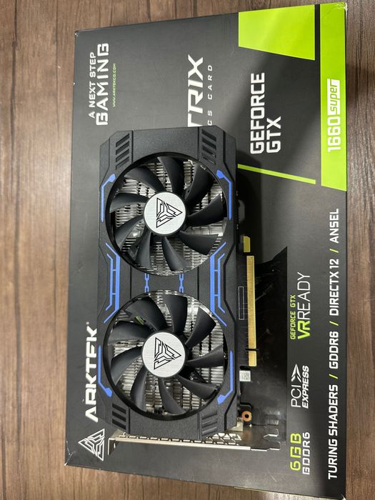 Gtx 1660 Super в идеальном состоянии, full комплект