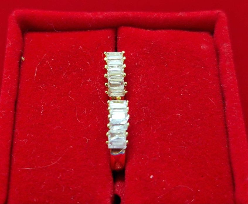 GP60, cercei placati aur 18k,incuietoare sigura, zirconii albe/tuquaz