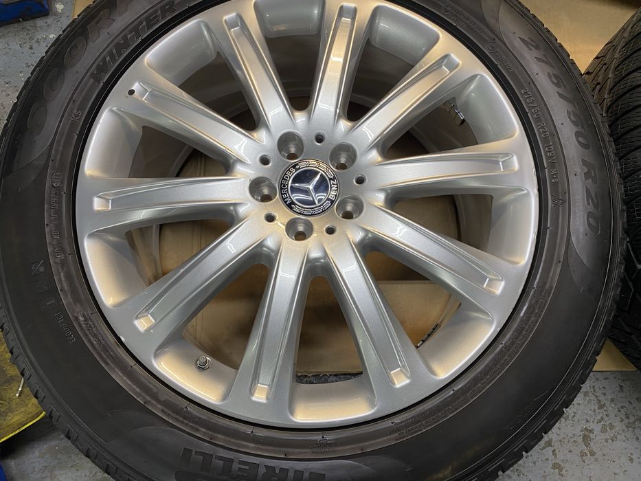 Jante '20 roti iarna Mercedes GL GLE GLS 275/50R20 Pirelli Winter