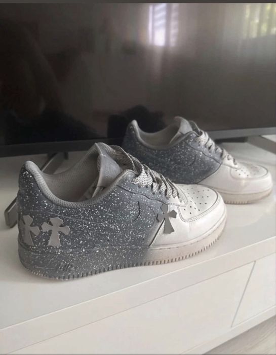Adidasi Af1 x chome hearts