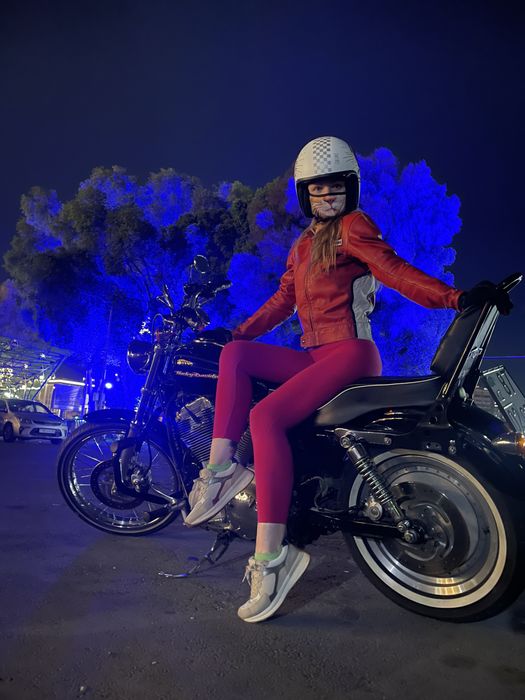 Фотоссесия с мотоциклом