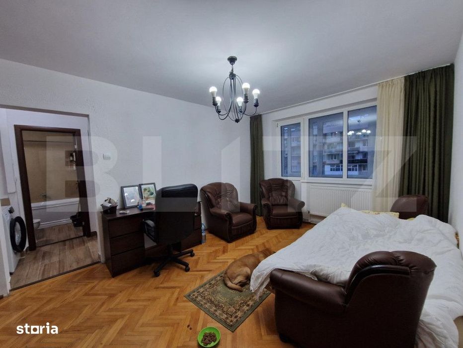 Apartament 2 camere, 43mp, etaj intermediar, zona Mercur