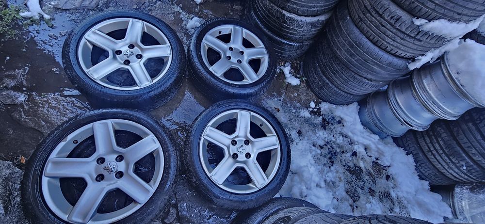 4/108/17 peugeot оригинални джанти за пежо 17 цола