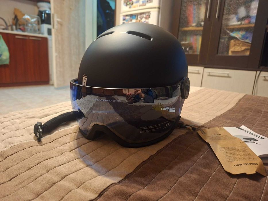 Ски каска Salomon orka visor s2
