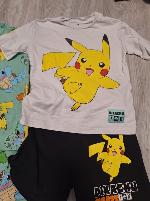 Тениски с къси гащи H&m pokemon