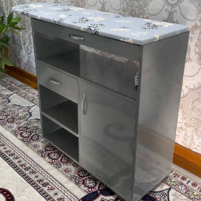 2в1 гладильная доска комод на роликах