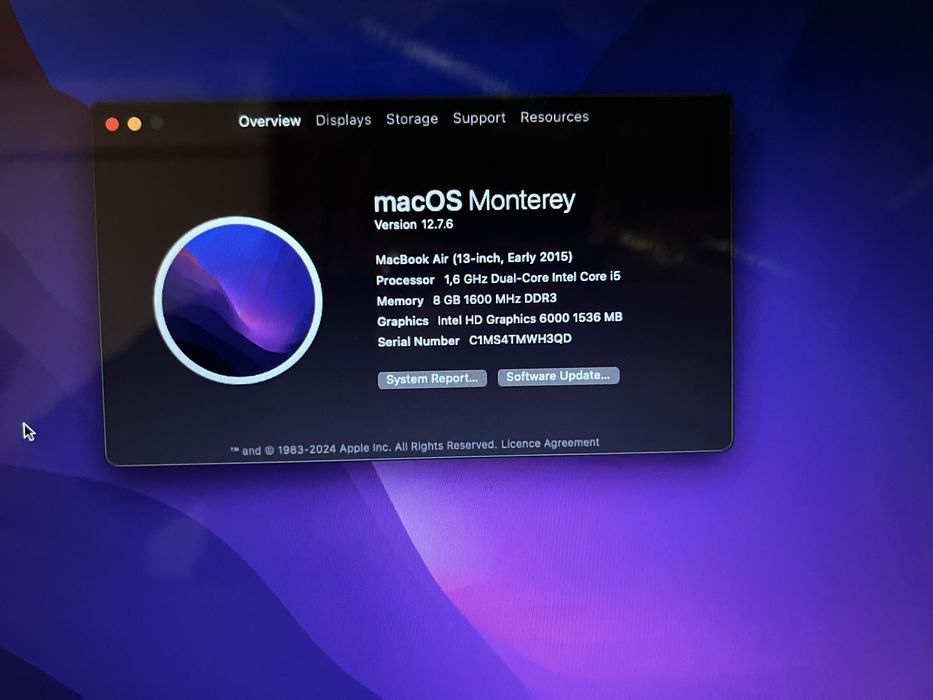 Apple Macbook Air 13 2015