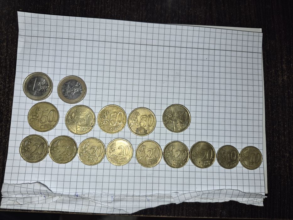 Monede Euro si ,Euro centi