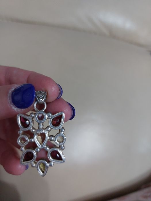 Vând pandant superb, masiv sin argint 925 si cristale.