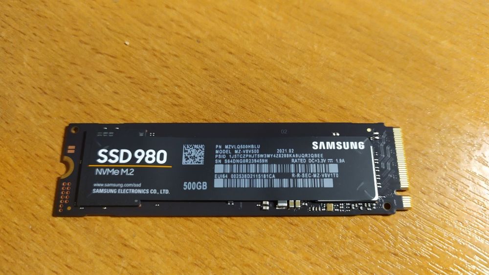 Samsung SSD 980 500GB