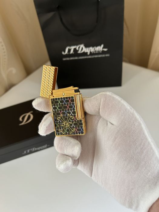 S.T. Dupont Ligne 2 Fuente оригинална запалка с 2 пламъка