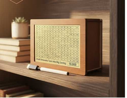 Касичка предизвикателство с цел