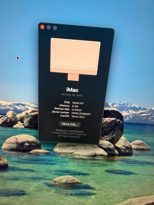 iMac M1 8 CPU/8 GPU  24" Pink