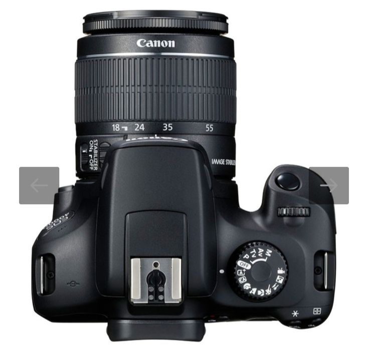 Canon EOS 4000D с 2 обектива и гаранция