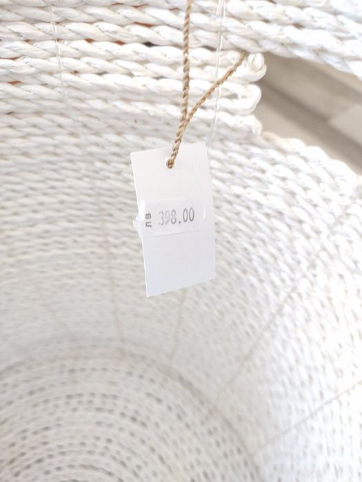 Riviera Mason Monogram 2  дизайнерски кошници от рафия