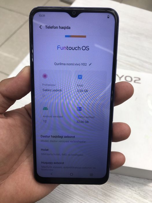 Vivo Y02 sotladi