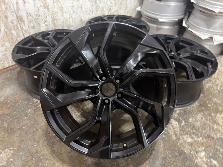 Jante negre 20 5x112 ET20 Audi Q7 Q8 Touareg Cayenne