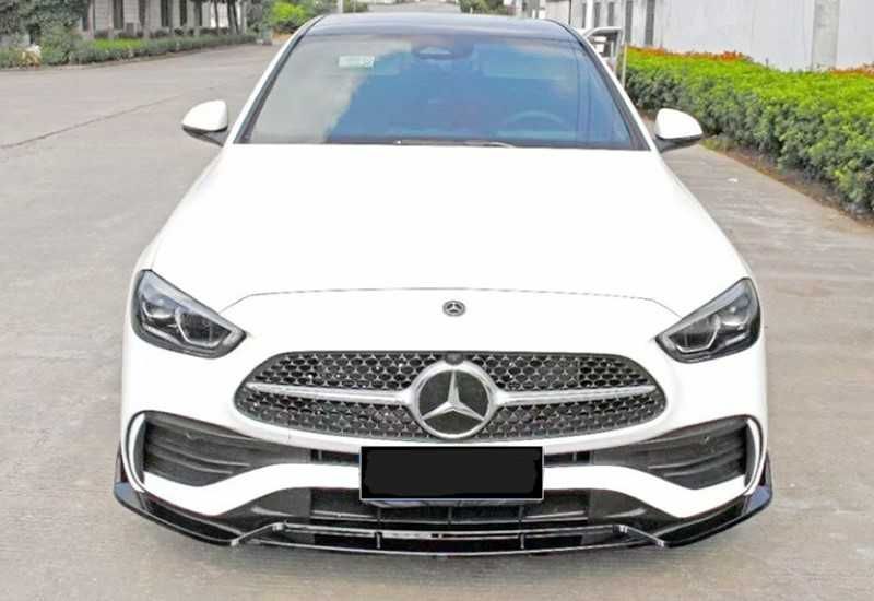 Брабус преден лип спойлер за мерцедес в206 амг / mercedes w206 amg lip spoiler brabus / добавка за предна броня / нож